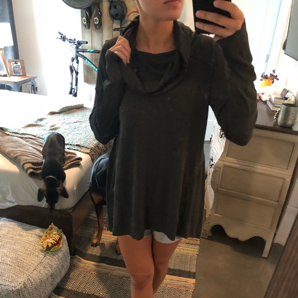 Neiman Marcus Cowl Neck Sweater